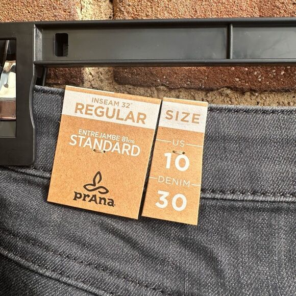 Prana $99 Jada jeans denim solid boot cut women's size 10 NEW - Picture 6 of 9